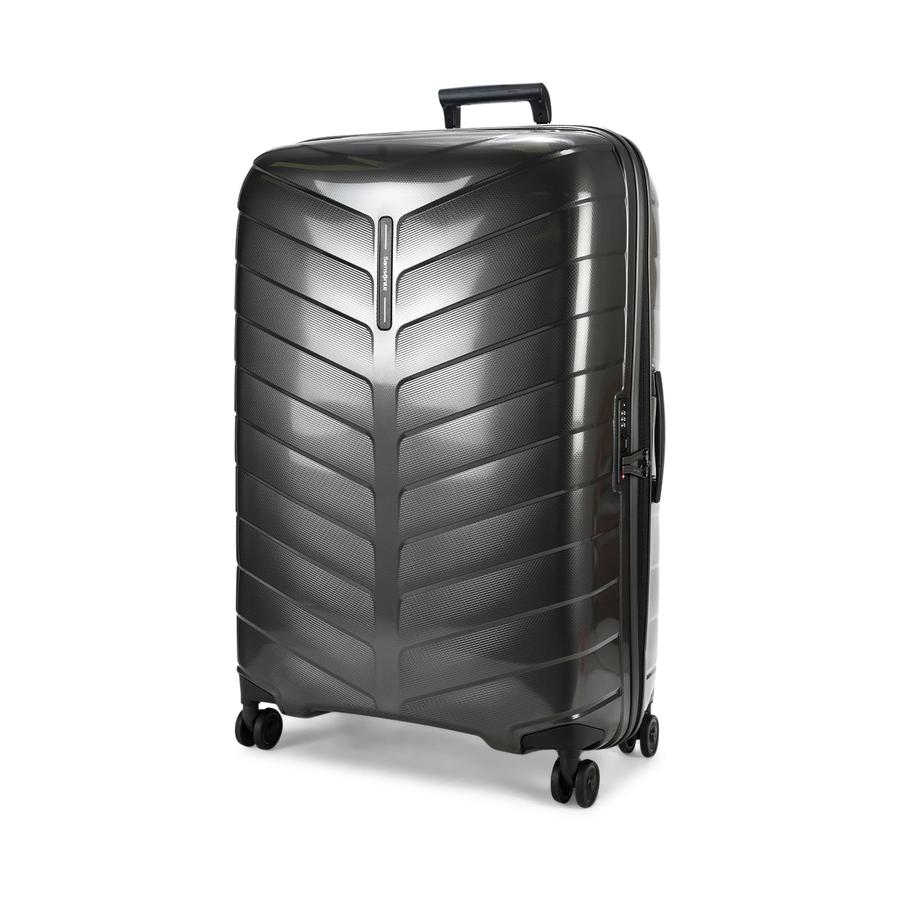 Samsonite Attrix 81cm Hardside Checked Suitcase Anthracite Anthracite