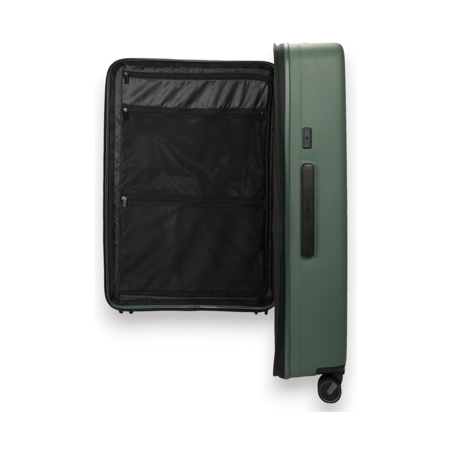 Samsonite Restackd 81cm Hardside Checked Suitcase Sage Sage