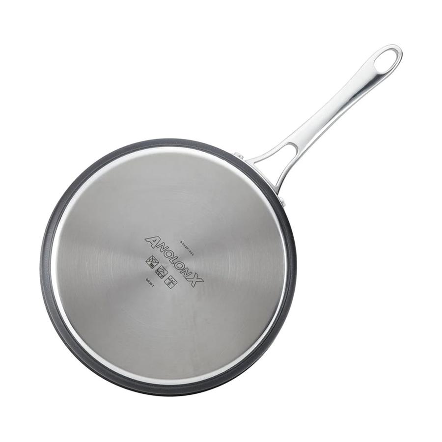 Anolon SearTech 24cm (3.3L) Covered Saute Pan Black Black