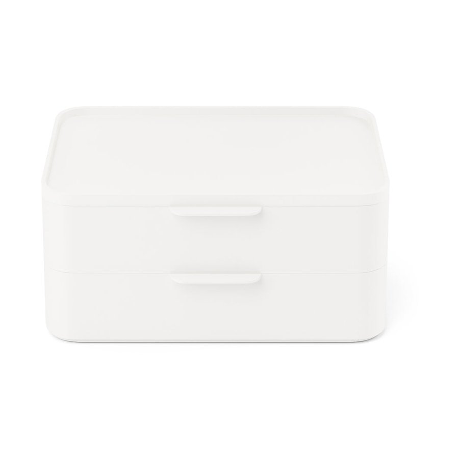 Umbra Glam Large Organiser White/Grey White/Grey
