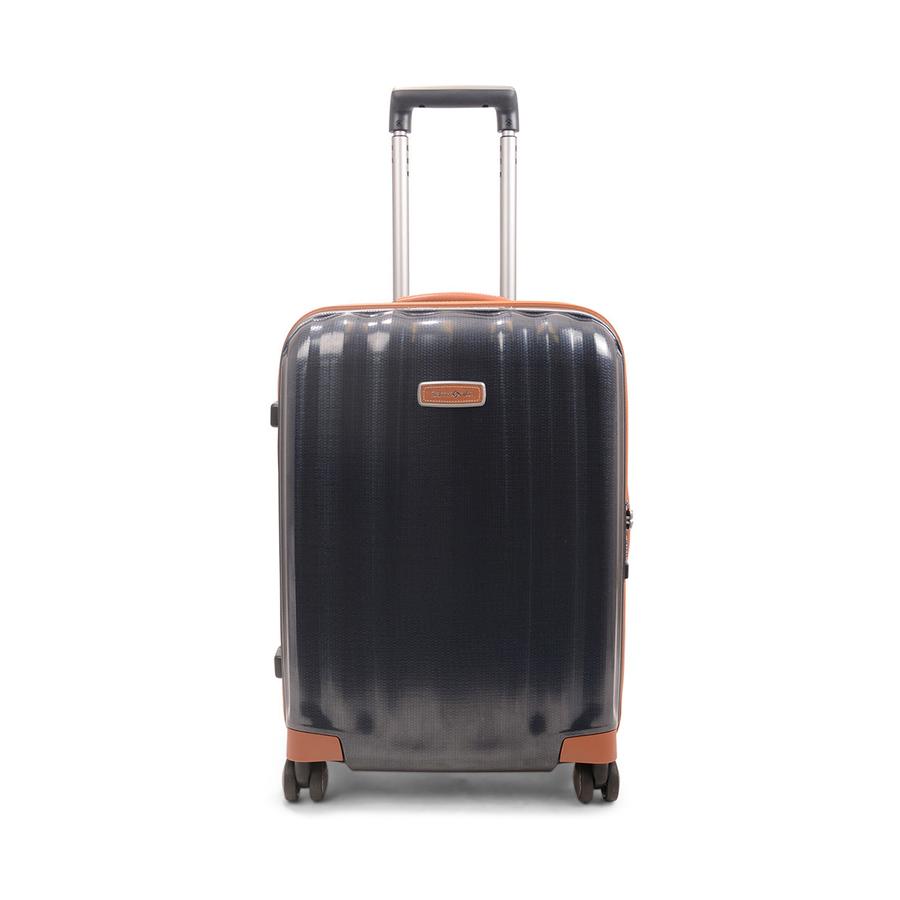 Samsonite Lite-Cube DLX 55cm CURV Carry-On Spinner Suitcase Midnight Blue Midnight Blue