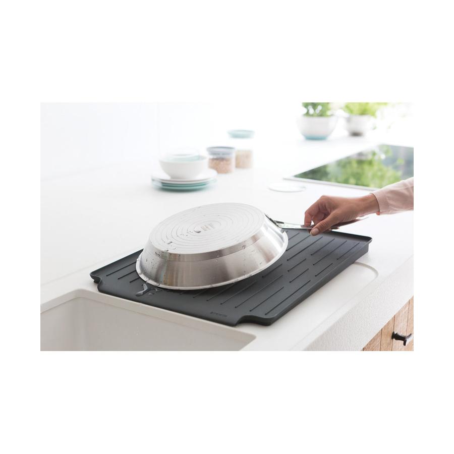 Brabantia Dish Drying Rack Dark Grey Dark Grey