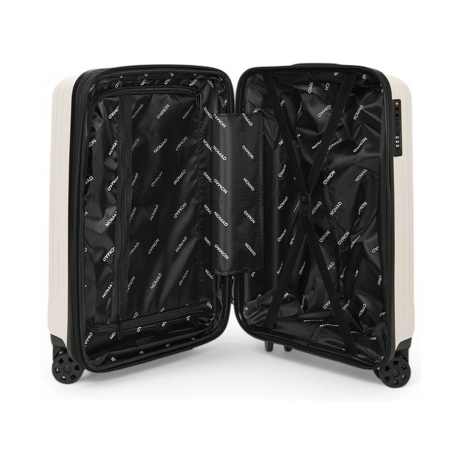 Nomad Venture 56cm Hardside Carry-On Suitcase White White