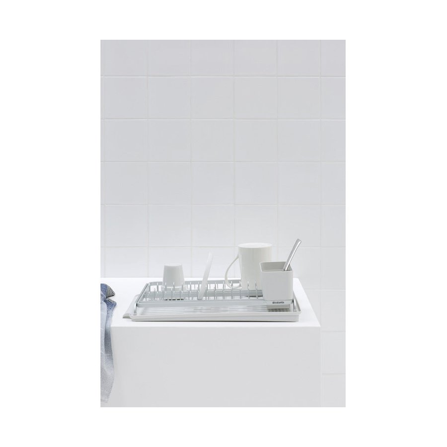 Brabantia Dish Drying Rack Light Grey Light Grey