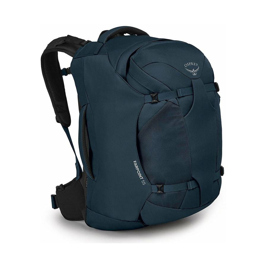 Osprey Farpoint 55 Men's Travel Pack Muted Space Blue Muted Space Blue