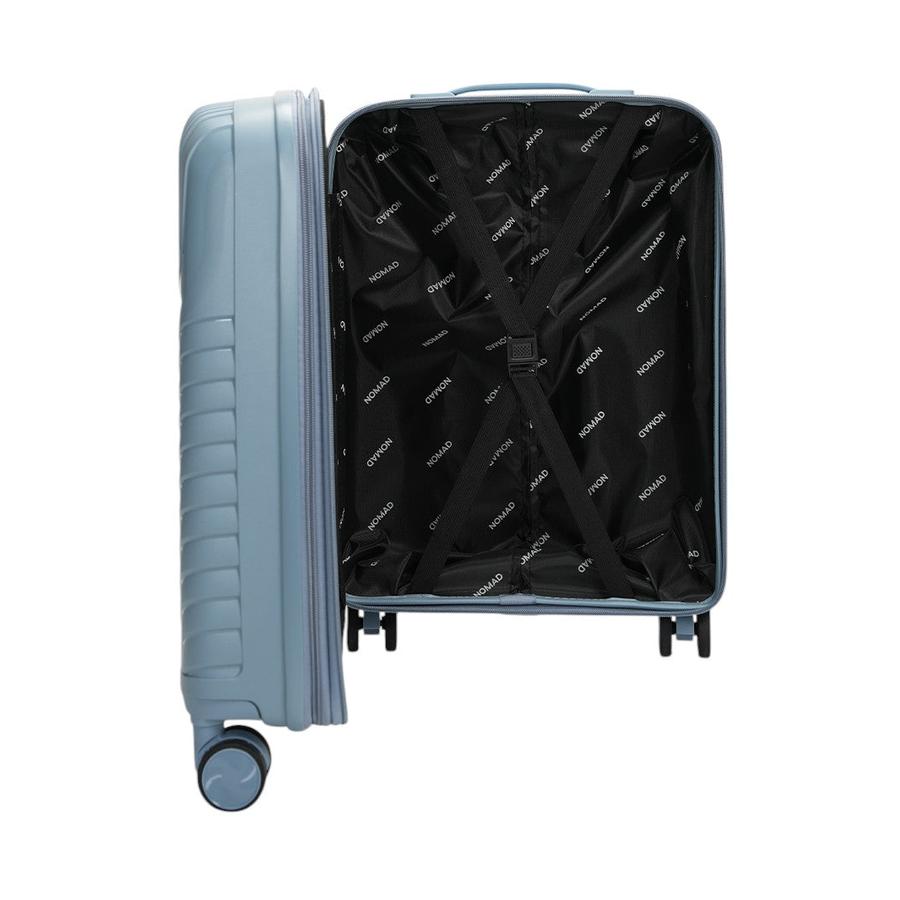 Nomad Journey 56cm Hardside Carry-On Suitcase Steel Blue Steel Blue
