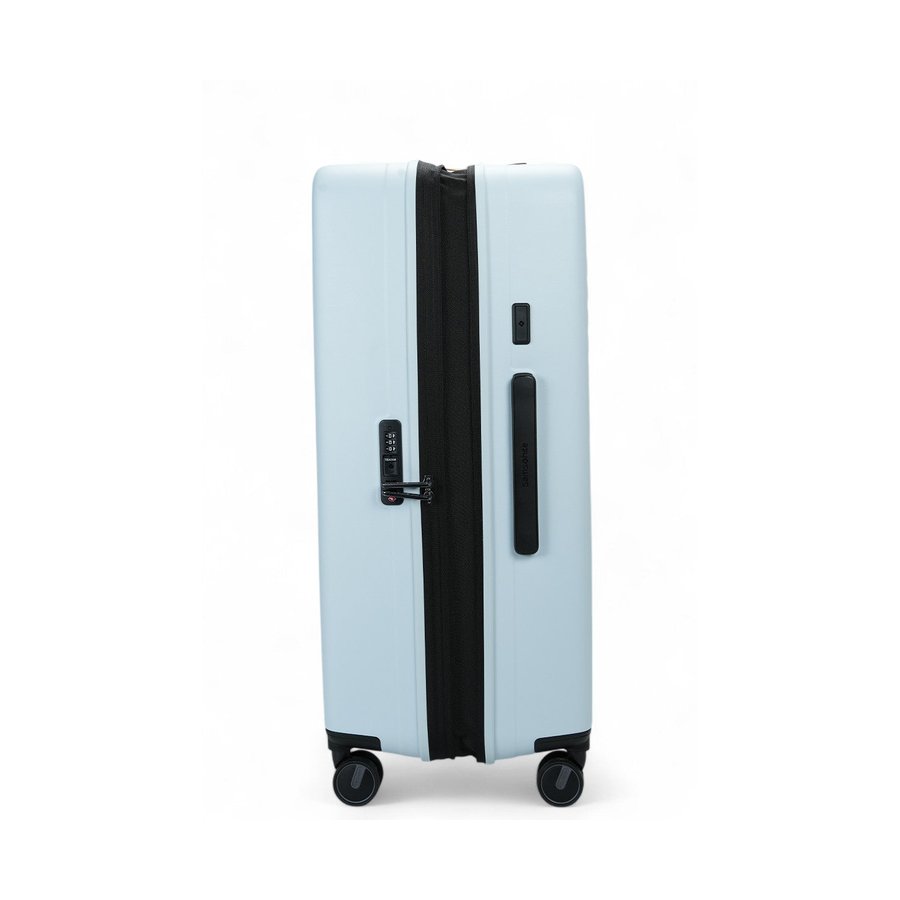 Samsonite Restackd 75cm Hardside Checked Suitcase Glacier Glacier