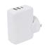 Jackson Worldwide Adapter with USB & USB-C White