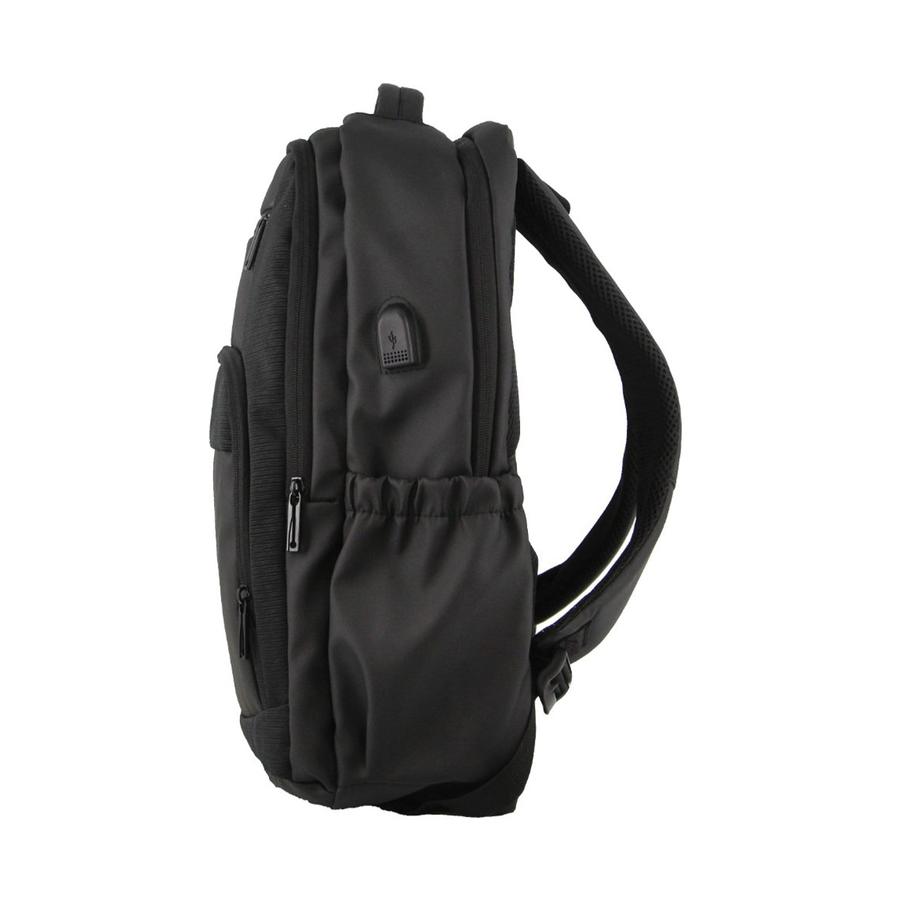 Pierre Cardin Jax 15" Laptop Backpack Black Black