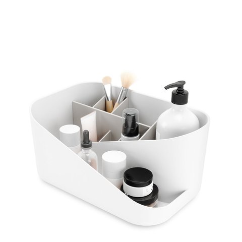 Umbra Glam Cosmetic Organiser White/Grey