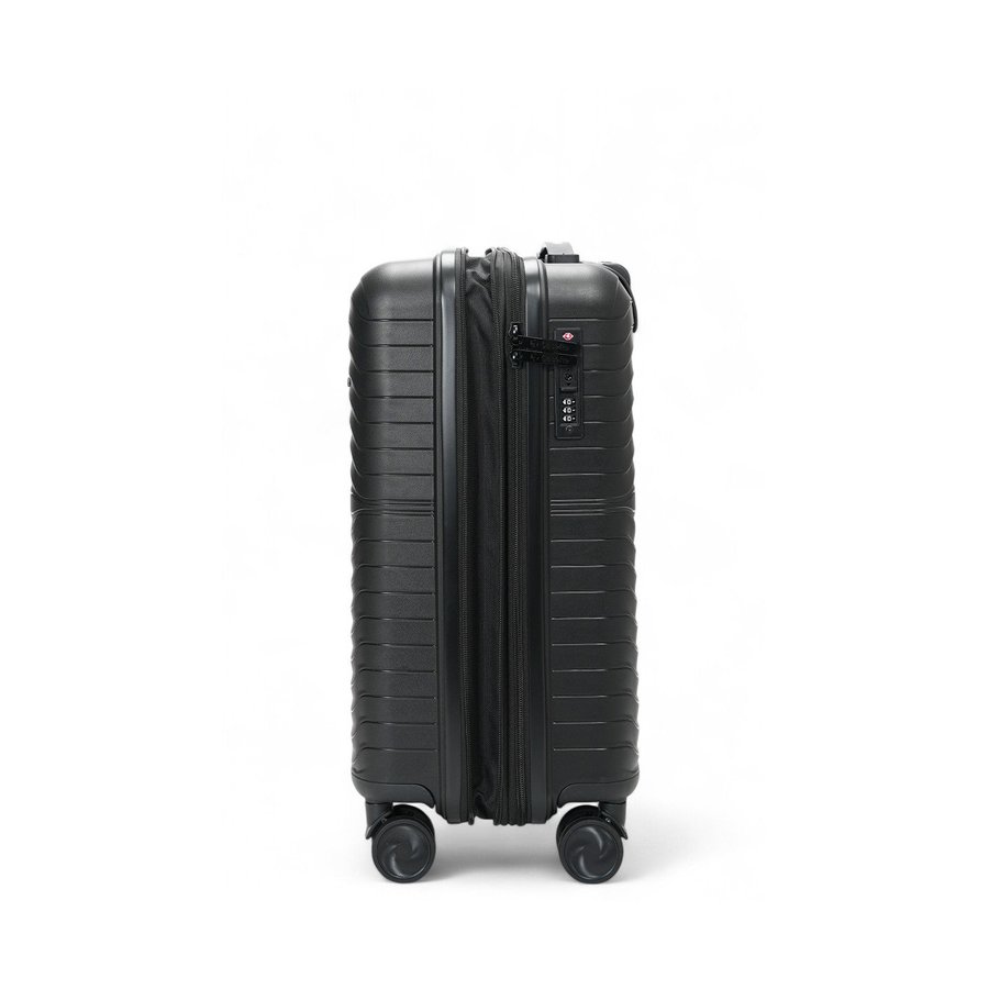 Caselite Summit 56cm Hardside Carry-On Suitcase Black Black