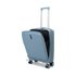 Caselite Venture 57cm Top Open Hardside Carry-On Suitcase Grey Blue