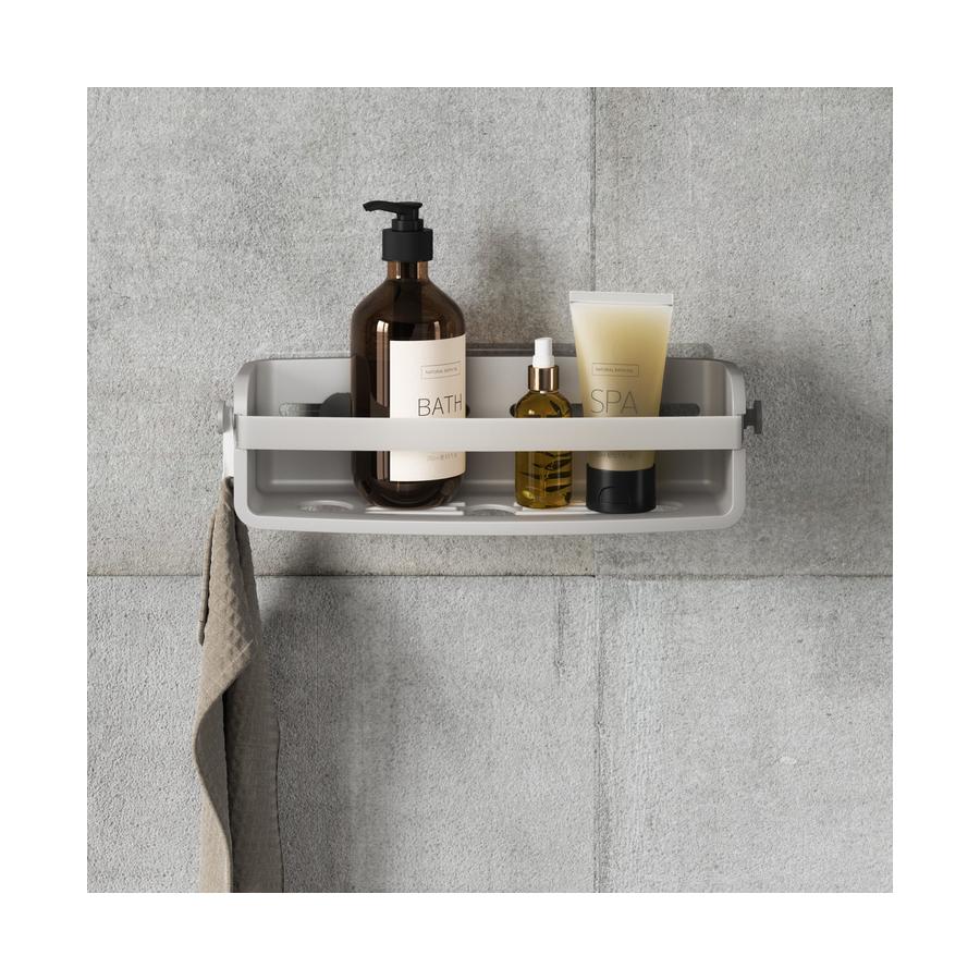 Umbra Flex Adhesive Bin Grey Grey