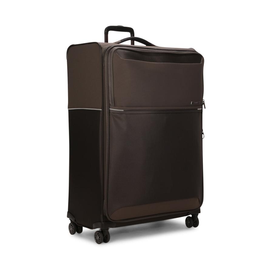 Samsonite 73H 78cm Softside Checked Suitcase Platinum Grey Platinum Grey