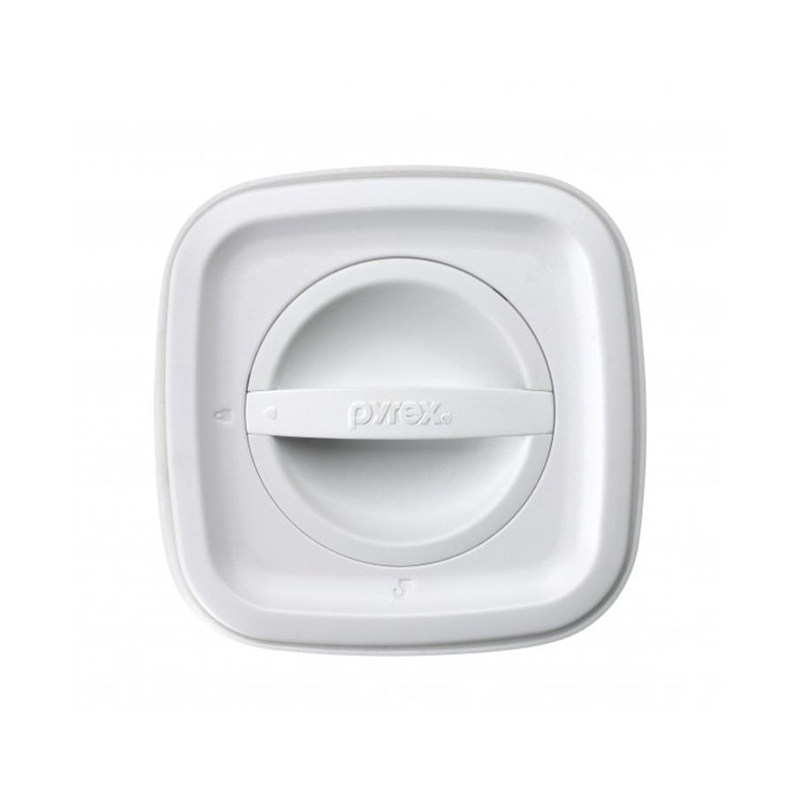 Pyrex Canister Square 4 Piece Set Clear Clear