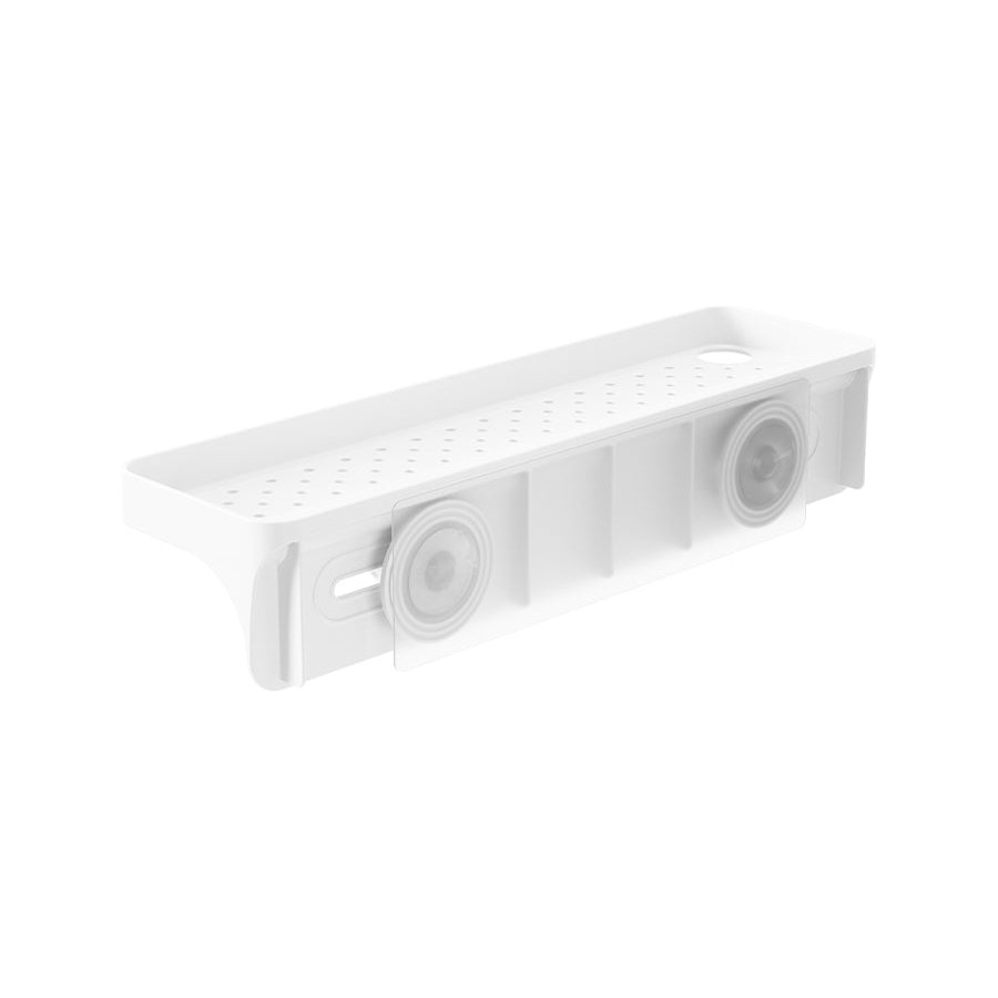 Umbra Flex Adhesive Shelf White/Natural White/Natural