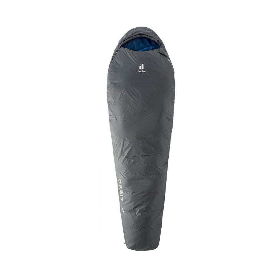 Deuter Orbit +5° Synthetic Fibre Sleeping Bag Granite Steel Default Title