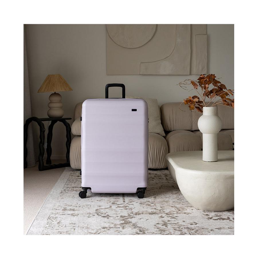 Explorer Luna-Air 74cm Hardside Checked Suitcase Lilac Lilac