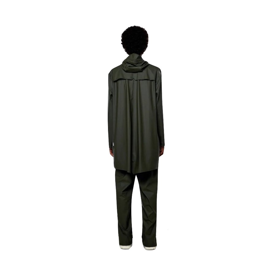 Rains Long Jacket Green XXL