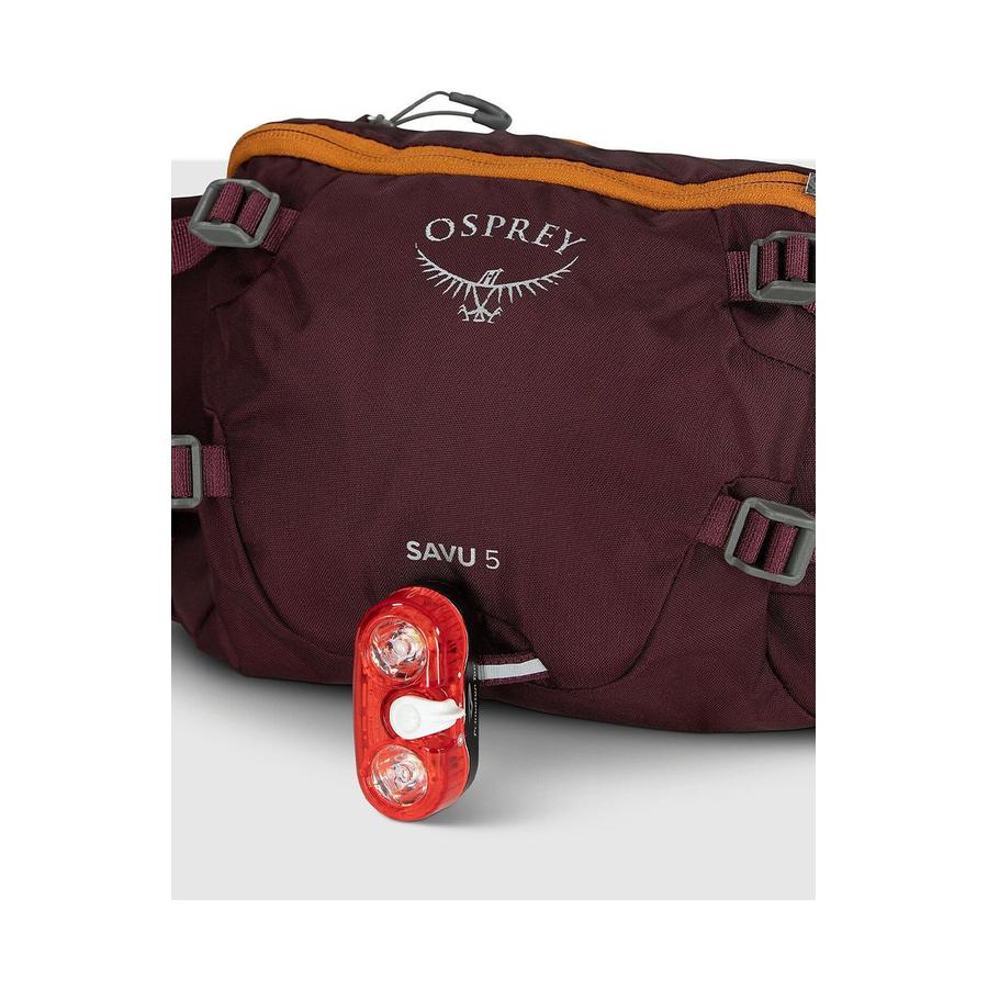 Osprey Savu 5 Mountain Biking Lumbar Pack Black Black