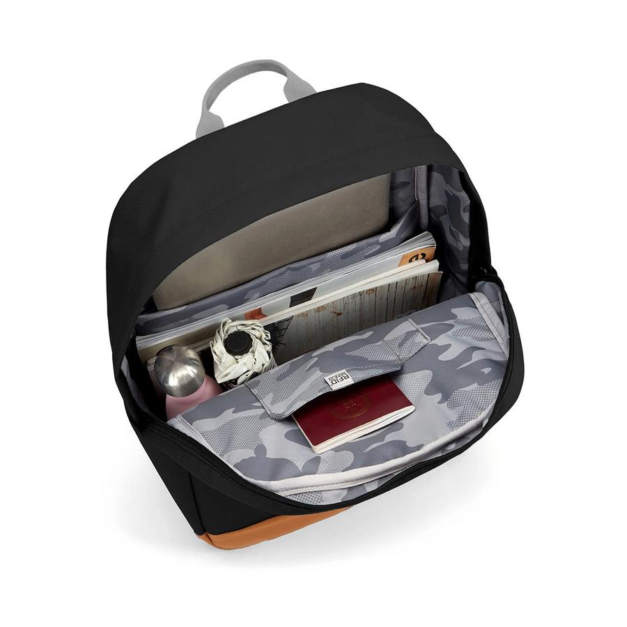 Pacsafe GO 25L Anti-Theft Recycled Backpack Jet Black Jet Black