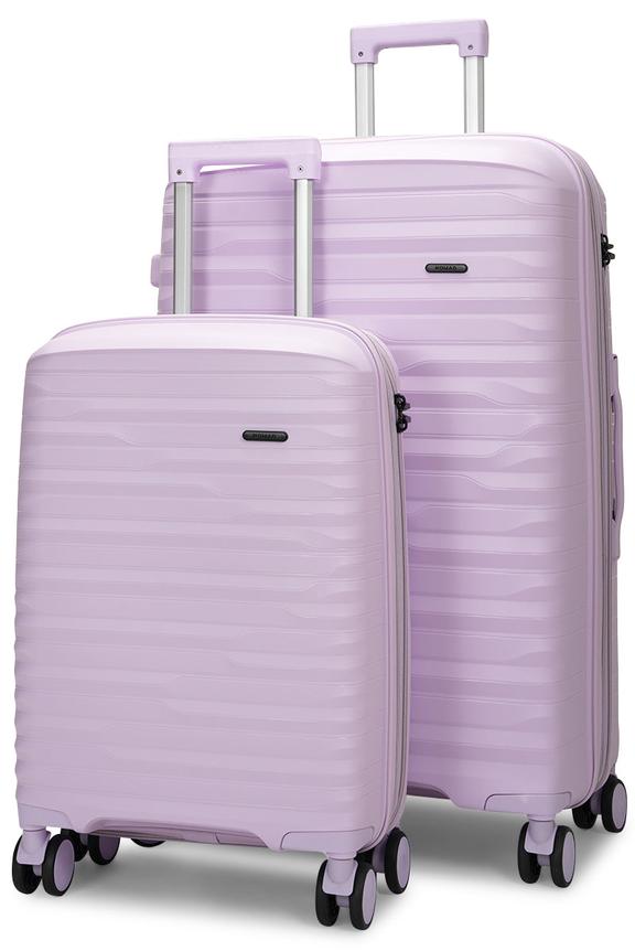 Nomad Discover 56cm & 75cm Hardside Luggage Set Light Purple