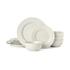 Mikasa Cranborne 12-Piece Stoneware Dinner Set Cream