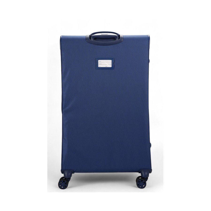 Caselite Ultra 55cm & 80cm Softside Luggage Set with Laptop Bag Navy Navy