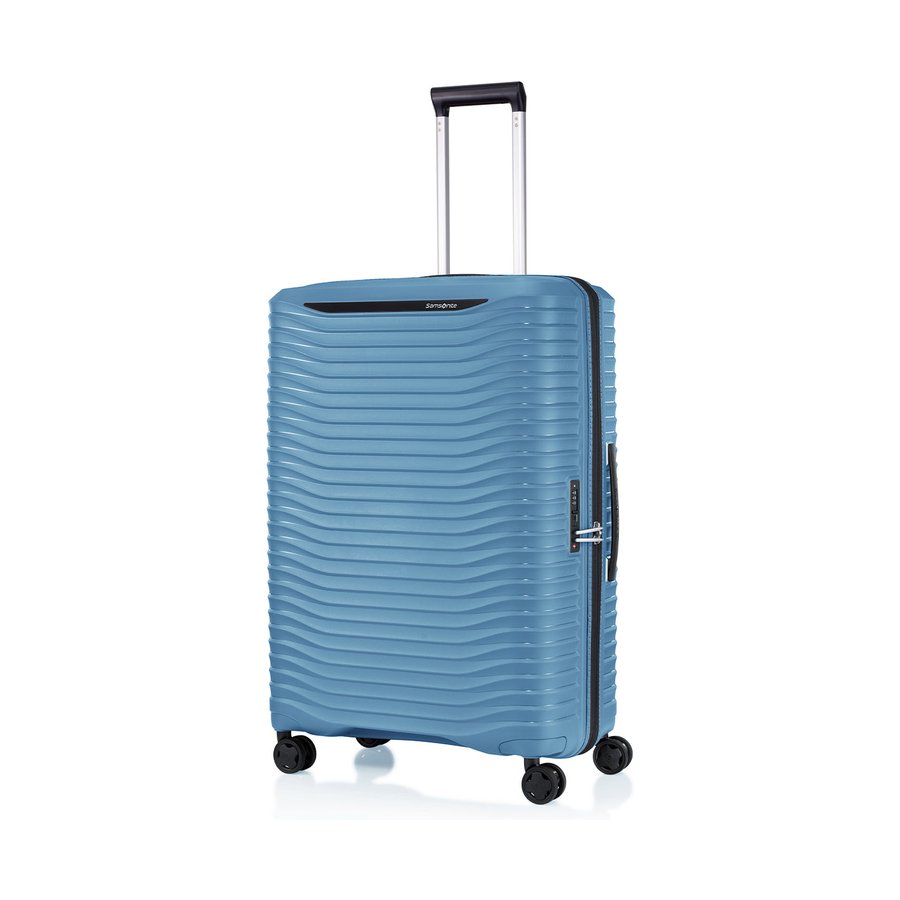 Samsonite Upscape 75cm Hardside Checked Suitcase Ocean Blue Ocean Blue
