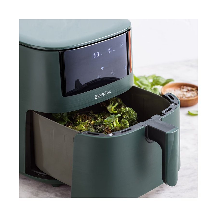 GreenPan Bistro XXL Air Fryer 7.2L Pine Green Pine Green