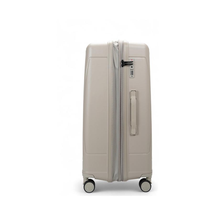 Caselite Quest 56cm, 65cm & 75cm Hardside Luggage Set Beige Beige