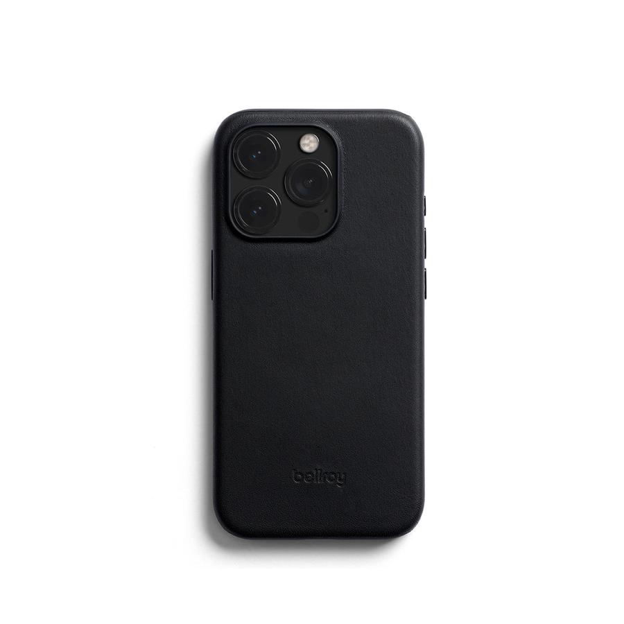 Bellroy iPhone 15 Pro Max Phone Case (With Button Add-on) Black Black
