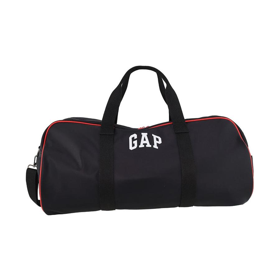 Gap Crusade Unisex Nylon Traveller Overnighter/Barrell Bag Black Black