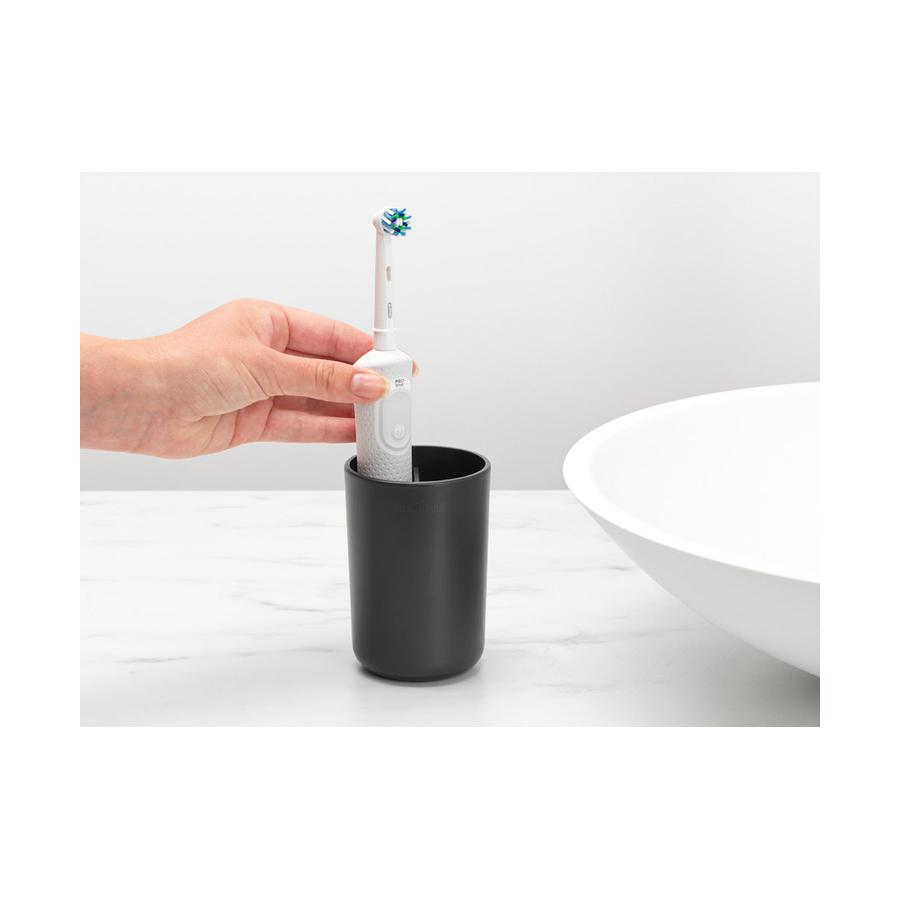 Brabantia ReNew Toothbrush Holder Dark Grey Dark Grey
