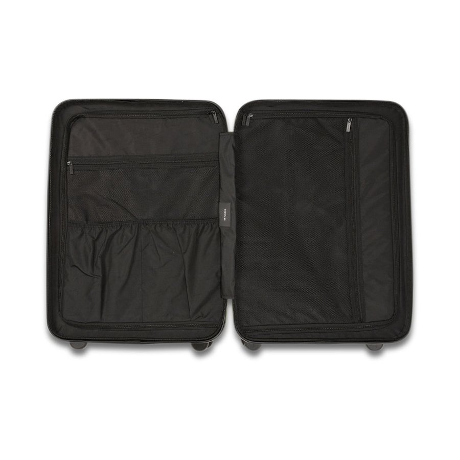 Explorer Luna-Air 63cm Hardside Checked Suitcase White White