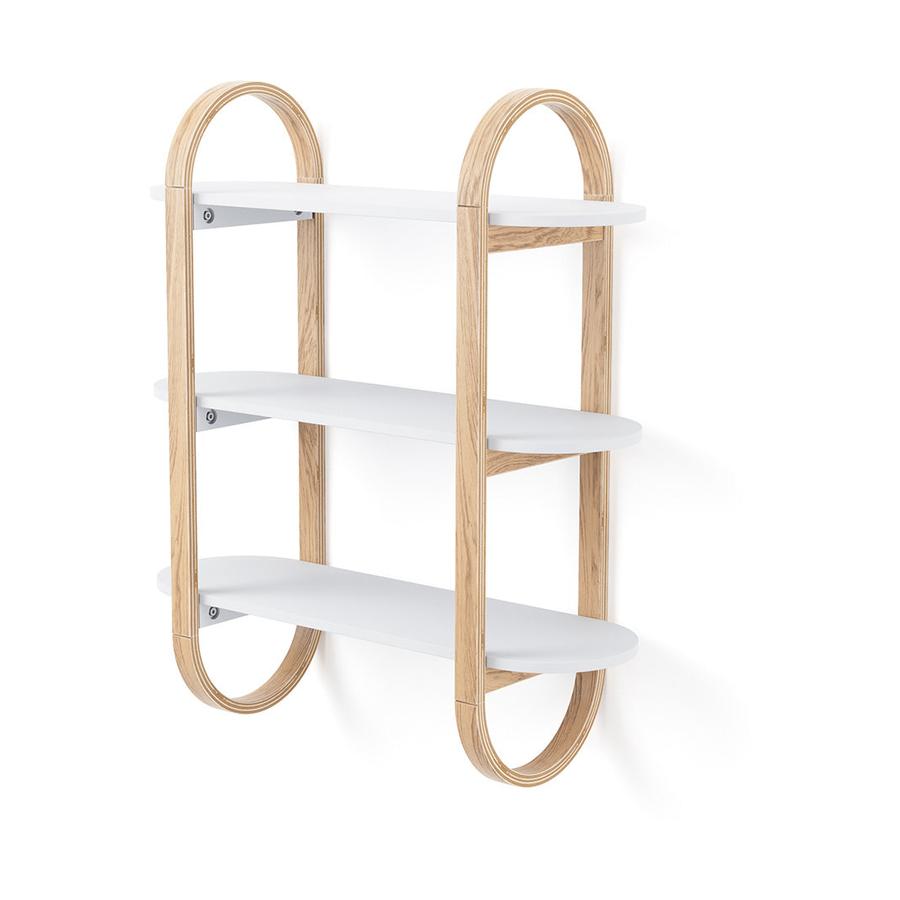Umbra Bellwood Wall Shelf White/Natural White/Natural
