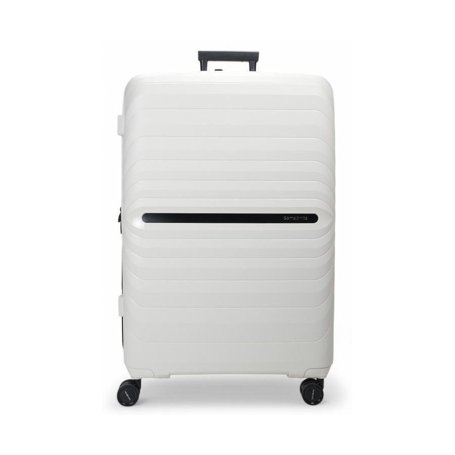 Samsonite Octolite Neo 81cm Hardside Checked Suitcase Off-White Off-White