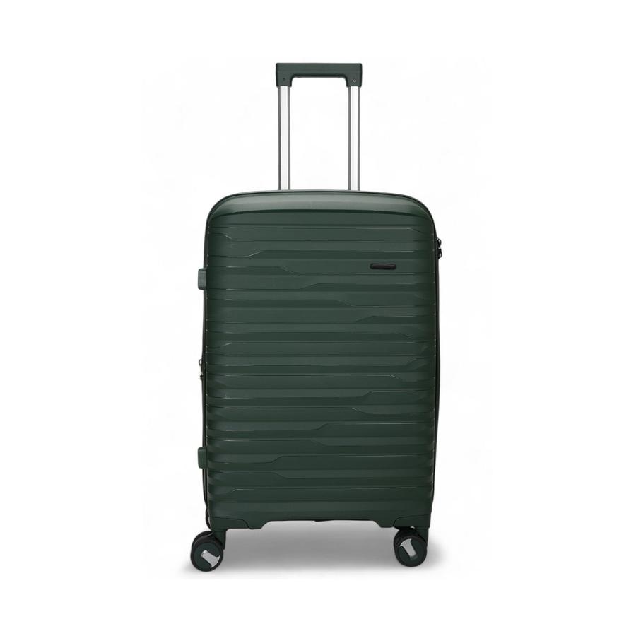 Nomad Discover 65cm Hardside Checked Suitcase Forest Green Forest Green