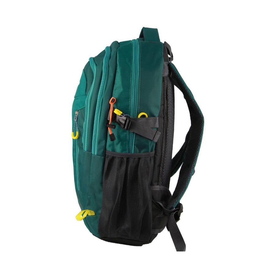 Pierre Cardin Aspen Nylon Adventure Travel & Sport Large Backpack Green Green
