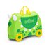 Trunki Dudley the Dinosaur Kids Suitcase Green
