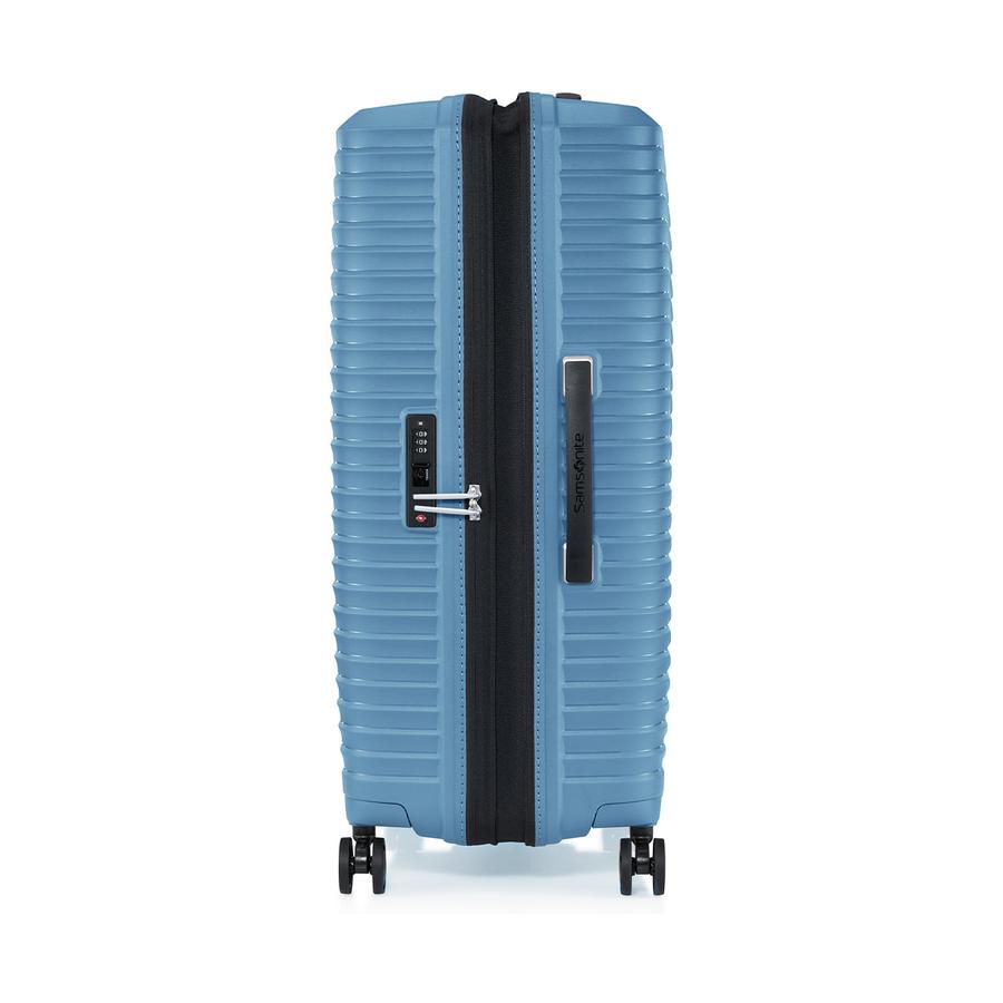 Samsonite Upscape 75cm Hardside Checked Suitcase Ocean Blue Ocean Blue