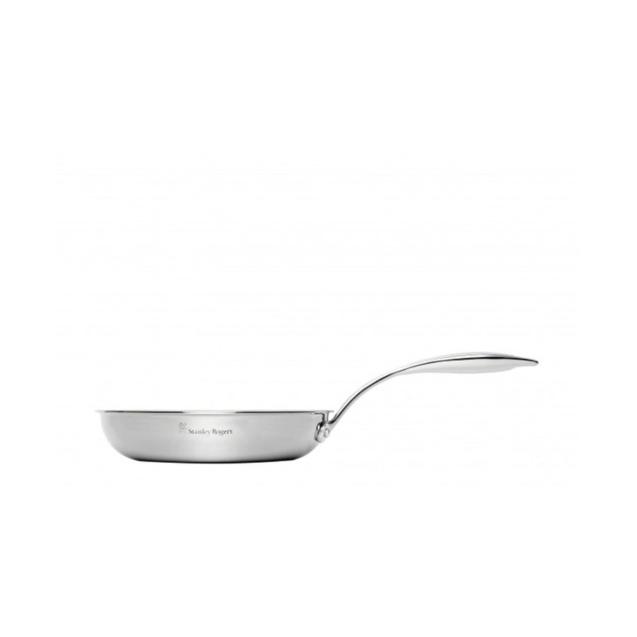 Stanley Rogers Matrix 20cm Non-Stick Frypan Stainless Steel Stainless Steel