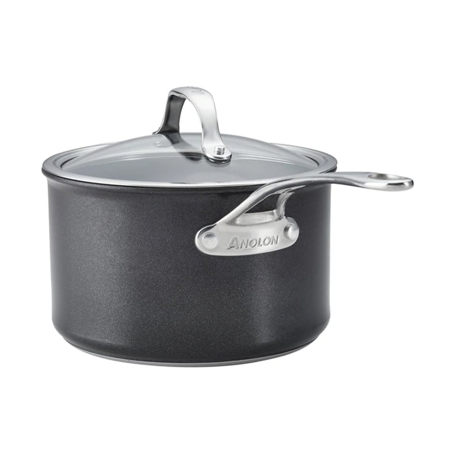 Anolon SearTech 10 Piece Cookware Set Black Black