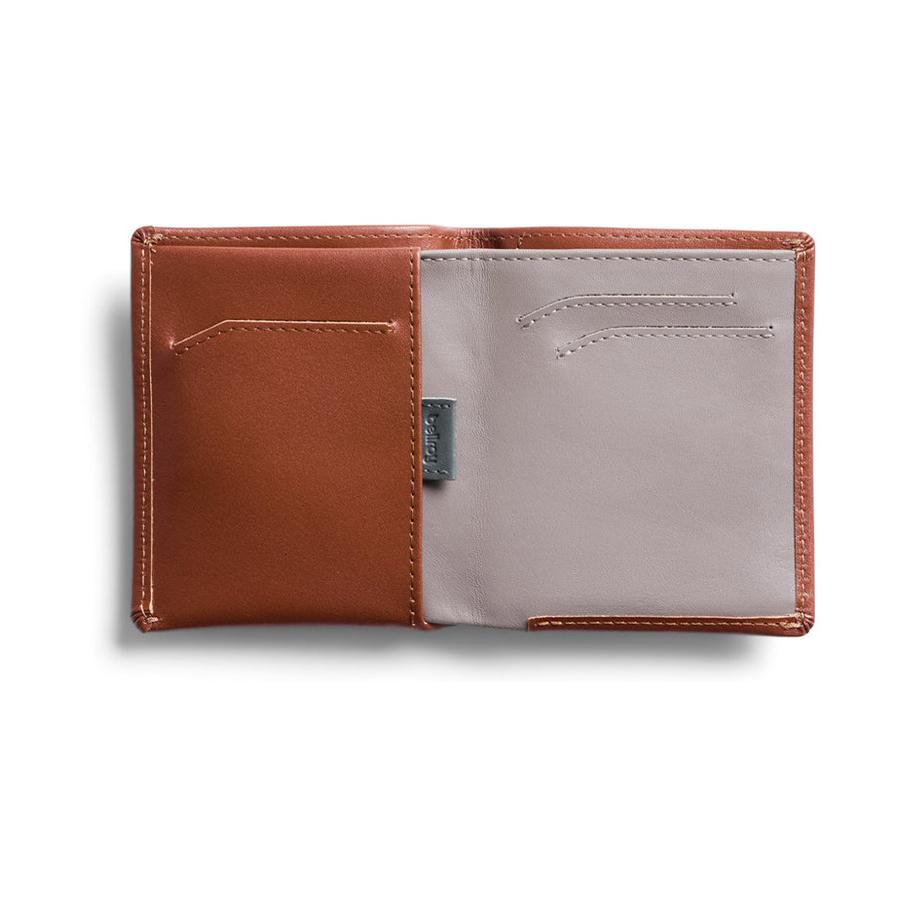 Bellroy RFID Note Sleeve Leather Wallet Sienna Sienna