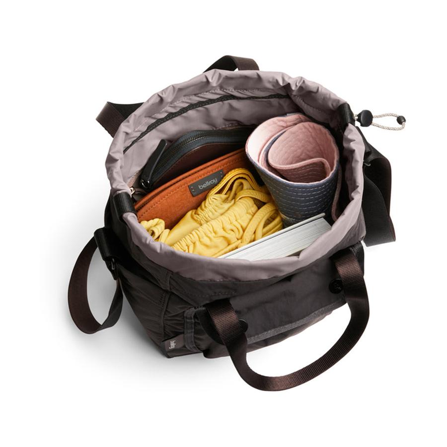 Bellroy Cinch Bucket Bag Black Rock Black Rock