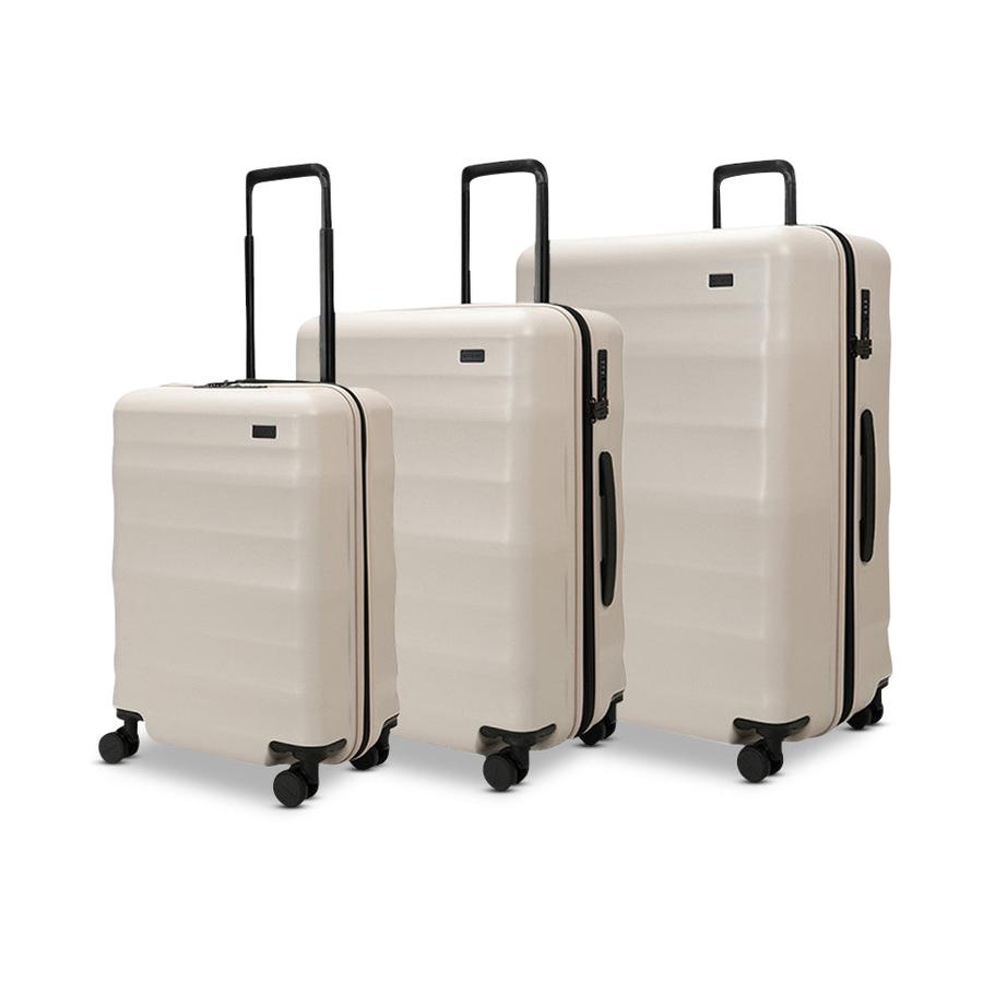 Explorer Luna-Air 55cm, 63cm & 74cm Hardside Luggage Set Oat Oat
