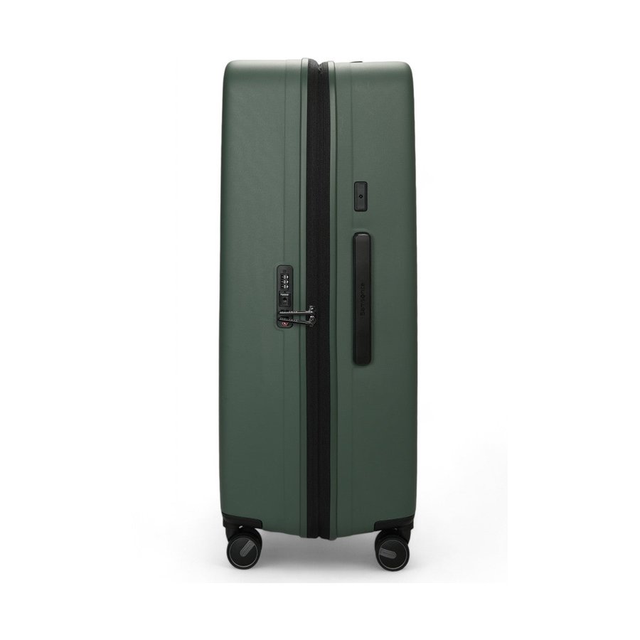 Samsonite Restackd 81cm Hardside Checked Suitcase Sage Sage