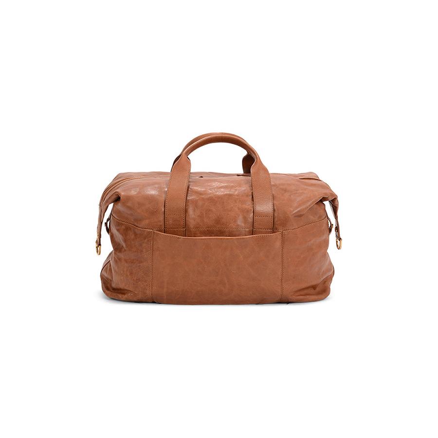 Explorer Weekender Leather Duffle Tan Tan