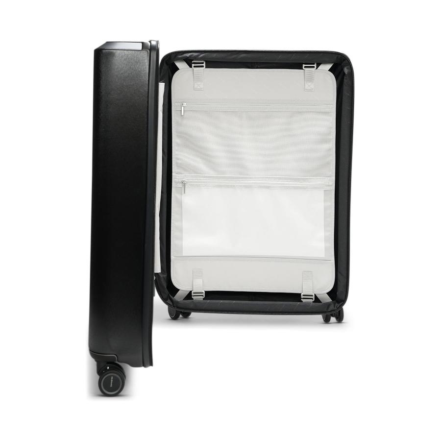 Samsonite Evoa Z 55cm & 75cm Hardside Luggage Set Black Black