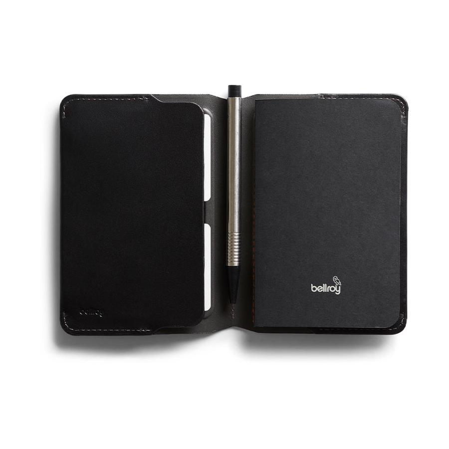 Bellroy Notebook Cover Mini + Notebook Black Black